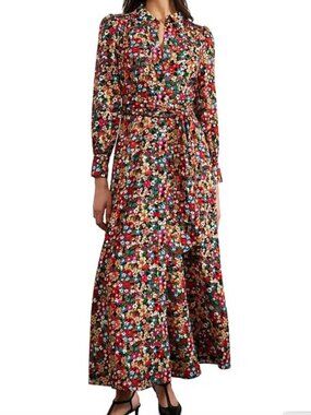 Hobbs Limited Long Sleeve Maxi Dress